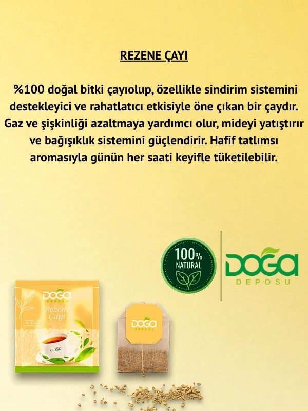 Rezene Çayı – Sindirimi Rahatlatan Doğal Çay 20'li
