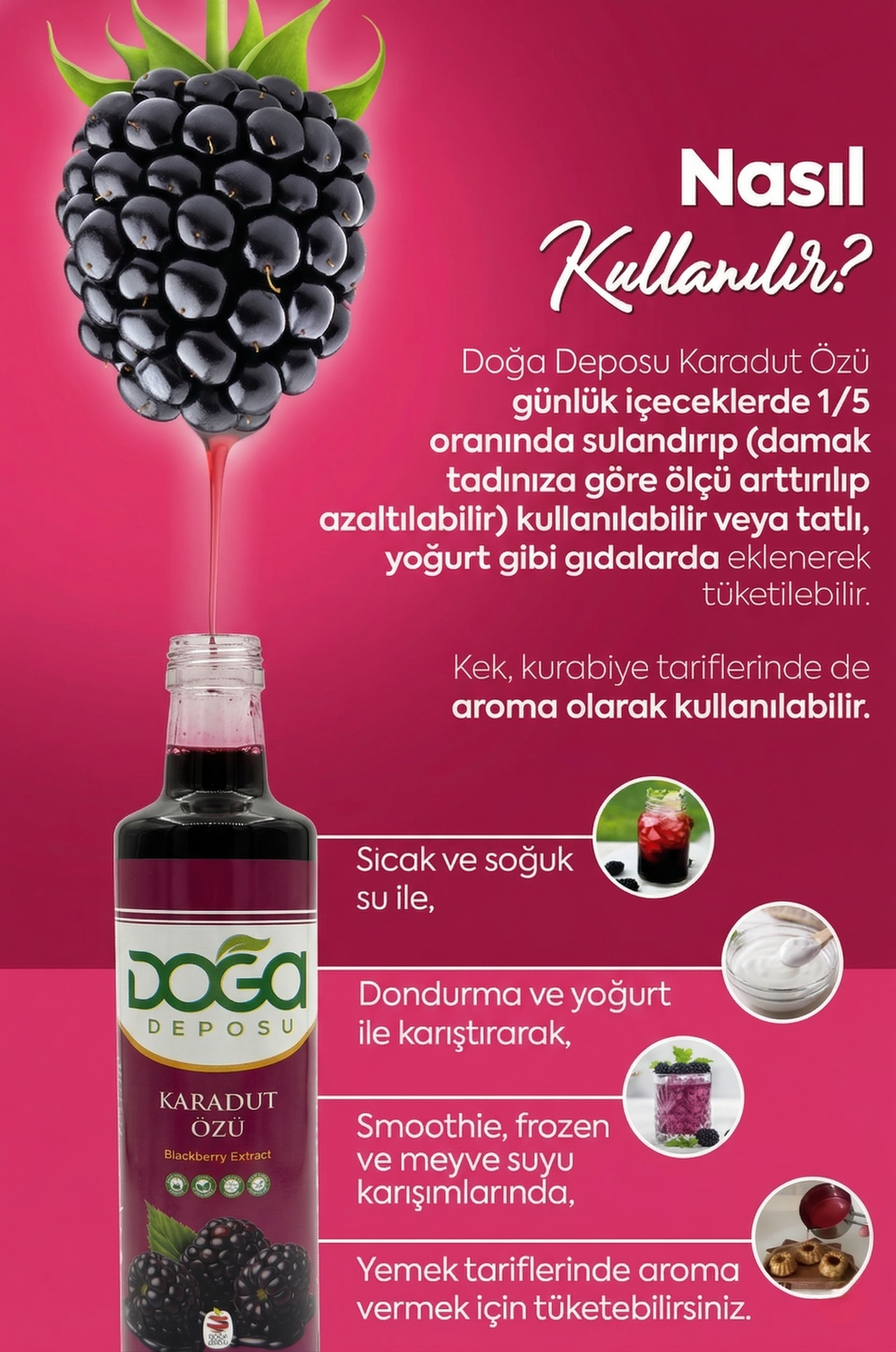 Karadut Özü 670 Gr